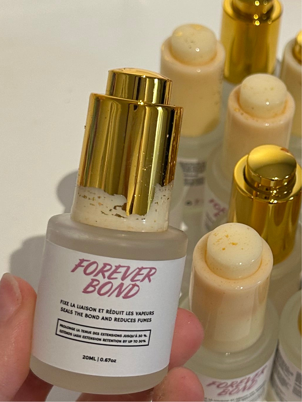 Bonder forever bond liquide défaut