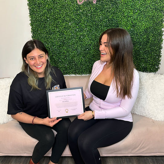 Formation d’extension de cils 4 techniques