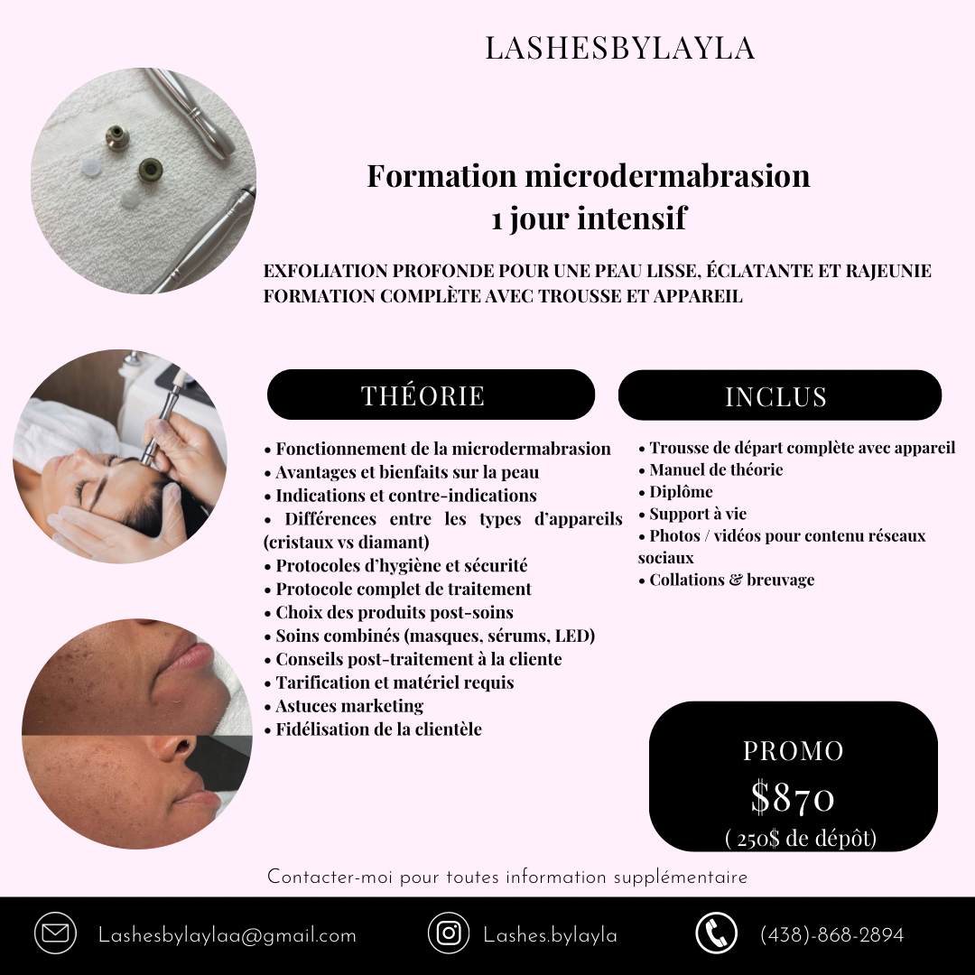 Formation Microdermabrasion