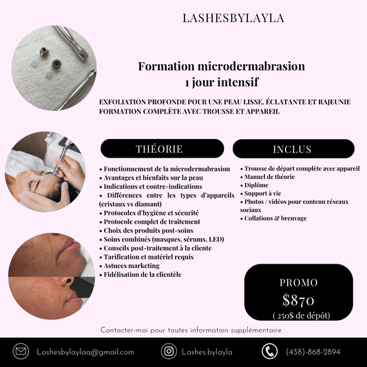 Formation Microdermabrasion