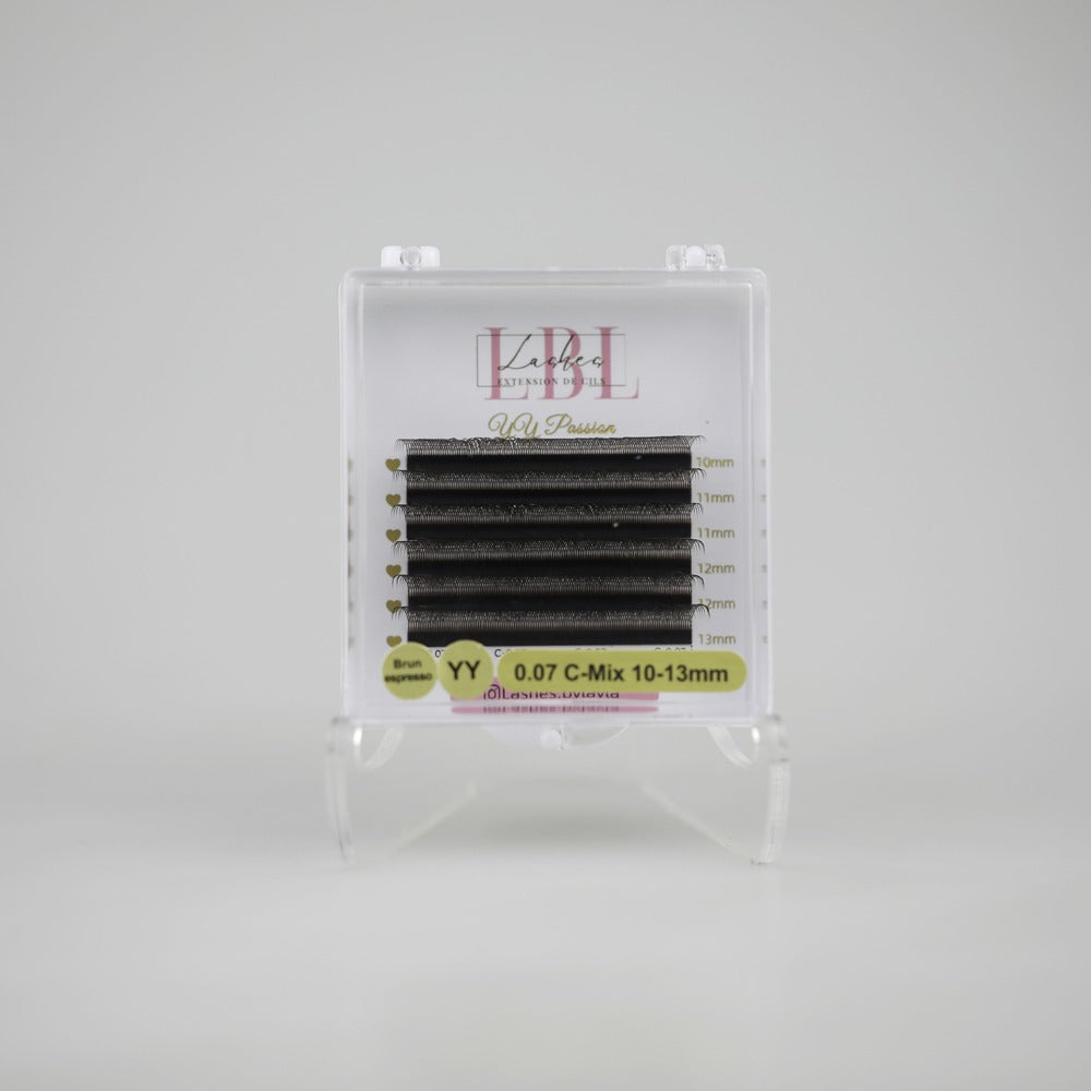 Cils YY 0.07 – Mini boîtier 6 rangées